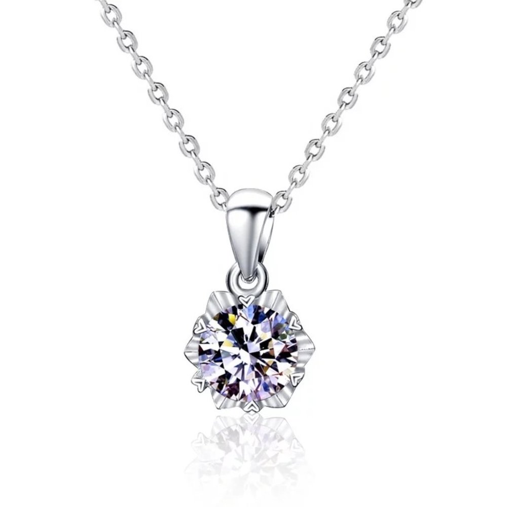 1ct. t.w. Diamond Brilliant Cut Necklace